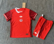 Canada Home  1:1 Kids Soccer Jersey 24/25