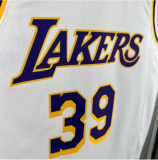Lakers  HOWARD  #39  White  1:1 Quality NBA Jersey 24/25