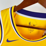 Lakers WETBROOK #0 Yellow 1:1 Quality NBA Jersey热压 2025