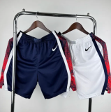 Team USA Sapphire Blue1:1 Quality NBA Shorts Pants 24/25
