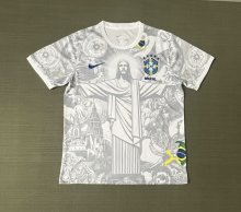 Brazil White Goddess Fans 1:1 Quality Soccer Jersey 25/26