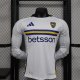 Boca Away Long Sleeve Player 1:1 Quality Soccer Jersey 24/25
