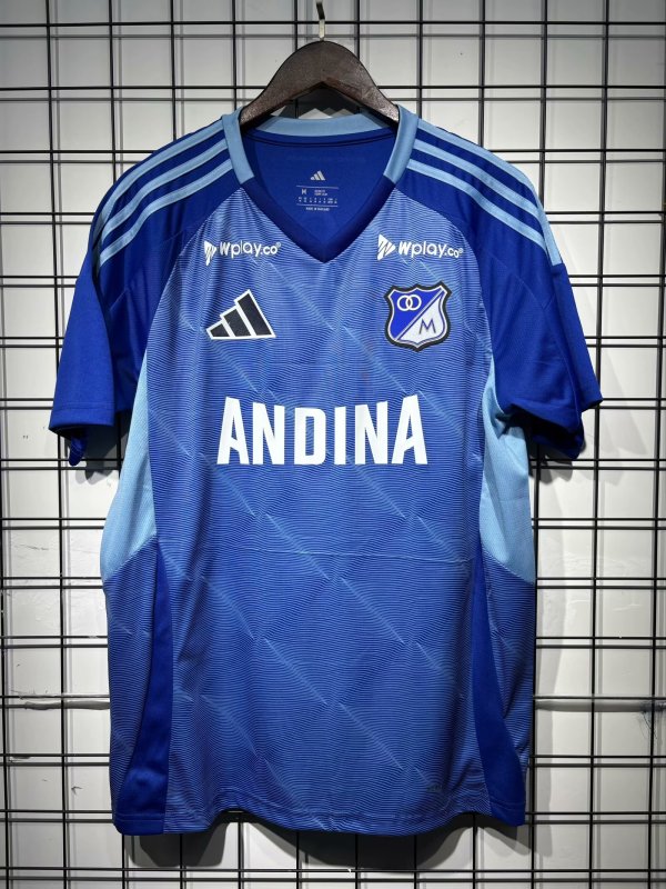 Millonarios Futbol Home Fans 1:1 Quality Soccer Jersey 25/26