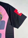 Juventus Pink Black 1:1 Quality Retro Soccer Jersey 2002/2003