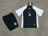Corinthians Away Kids Kits1:1 Quality Soccer Jersey 25/26