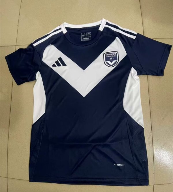 Girondins de Bordeaux Home Fans 1:1 Quality Soccer Jersey 24/25