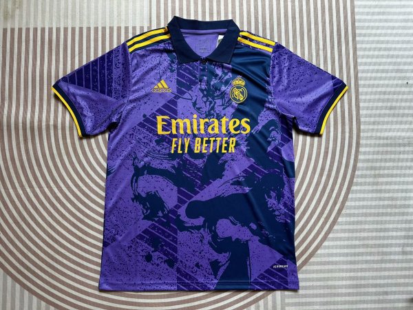 Real Madrid Purple Special Edition Fans 1:1 Quality Soccer Jersey 23/24