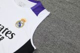 24/25  Real Madrid  White 1:1 Quality Training Vest（A-Set）