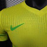 Brazil   Special  Edition  Yellow  Player  1:1 Quality Soccer Jersey 24/25