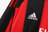 AC Milan Home Long Sleeve 1:1 Quality Retro Soccer Jersey 2010/2011