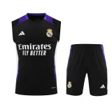 Real Madrid  Black 1:1 Quality Training Vest（A-Set）24/25