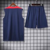 PSG Paris Blue 1:1 Quality Training Vest（A-Set）24/25