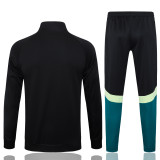 Manchester United Black Training Tracksuit 1:1 Quality 24/25