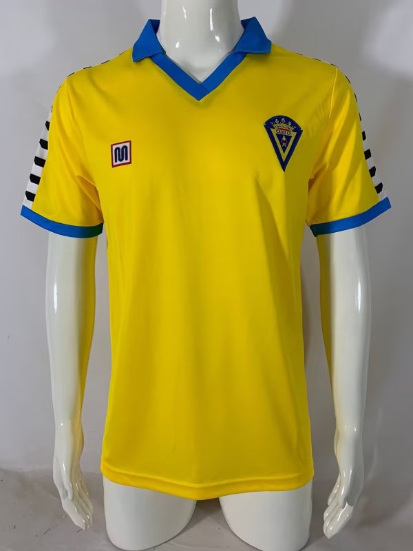 Cadiz Home Fans Retro 1:1 Quality Soccer Jersey 1983/1984