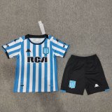 Racing Club Home Kids 1:1 Quality Soccer Jersey 24/25