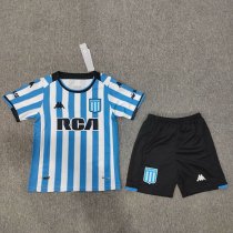 Racing Club Home Kids 1:1 Quality Soccer Jersey 24/25 Racing Club Home Kids 1:1 Quality Soccer Jersey 24/25