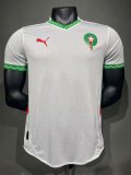 Morocco  Away White Player 1:1 Quality Soccer Jersey 25/26