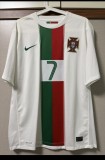 Portugal Away Fans 1:1  Quality Retro Soccer Jersey 2010