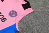 24/25 Manchester United Pink 1:1 Quality Training  Vest（A-Set）