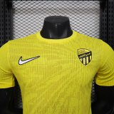 25/26 Al Ittihad Saudi  Yellow Player 1:1 Quality Soccer Jersey（吉达联合）