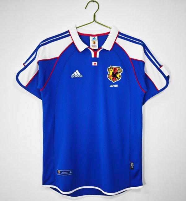 Japan Home Blue Fans 1:1 Quality Retro Soccer Jersey 2000/2001
