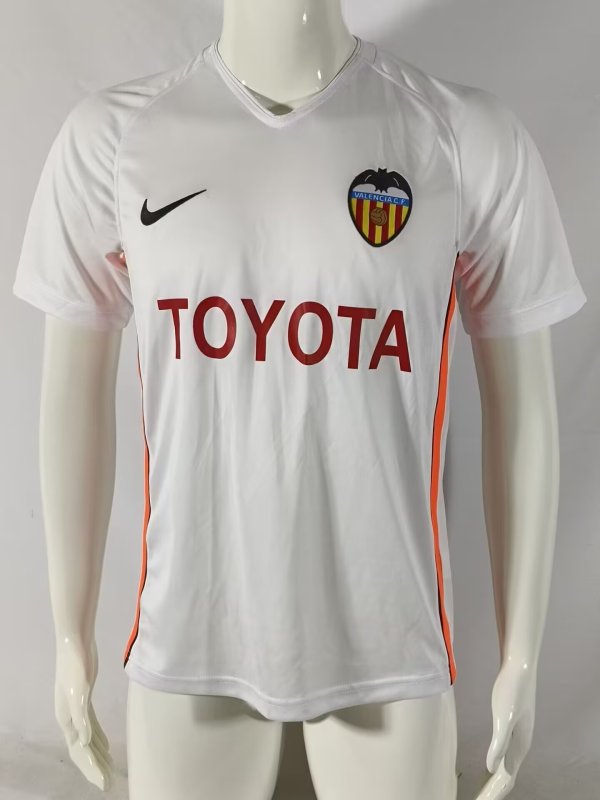 Valencia Home Fans Retro 1:1 Quality Soccer Jersey 2006/2007
