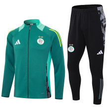 24/25 Algeria Green Training Tracksuit 1:1 Quality Soccer Jersey