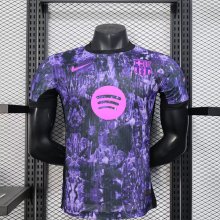 Barcelona Pre match uniform PLayer 1:1 Quality Soccer Jersey 25/26