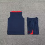 PSG Paris Blue 1:1 Quality Training Vest（A-Set）24/25