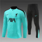 Liverpool Kids Hu Lanse Player 1:1 Quality Training Jersey 24/25