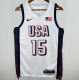 2025 Team USA BOOKER #15 White  1:1 Quality  NBA Jerseys