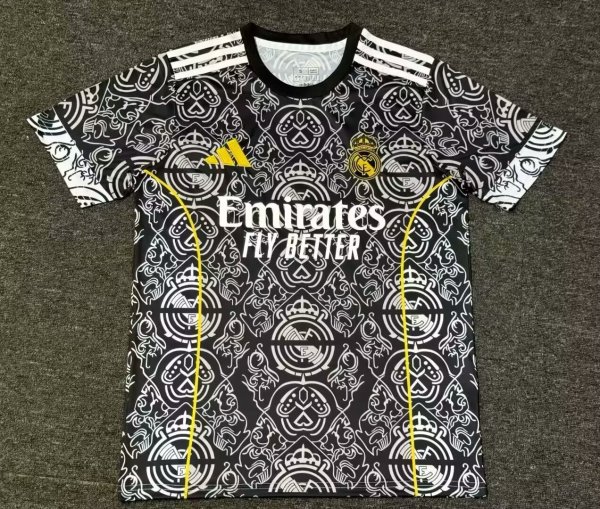 Real Madrid Special Edition Black Fans 1:1 Quality Soccer Jersey 24/25