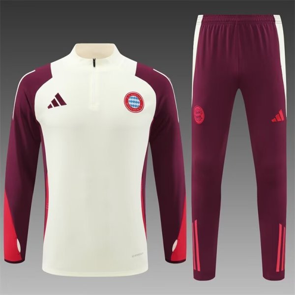 Bayern Munich Training White 1:1 Quality Training Jersey 24/25
