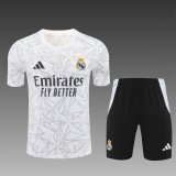 Real Madrid  White Grey  1:1 Quality Training （A-Set）24/25