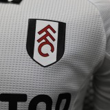Fulham Home White Player 1:1 Quality Soccer Jersey 24/25