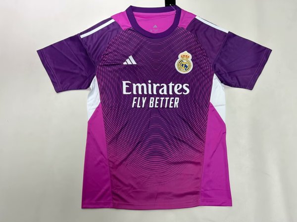 Real Madrid Goalkeeper Purple Fans 1:1 Quality Soccer Jersey 25/26