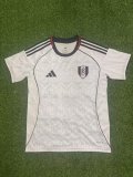 Fulham Home White Fans 1:1 Quality Soccer Jersey 25/26