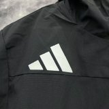 Arsenal Black Windbreaker 24/25