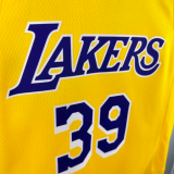 Lakers HOWARD #39 Yellow  1:1 Quality NBA Jersey 24/25