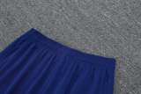 Brazil Hooded Long Sleeved Blue 1:1 Training suit 24/25
