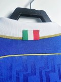 1995 Italy Home Blue Fans Retro 1:1 Quality Soccer Jersey