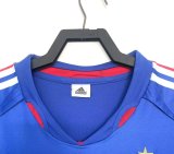 France Home Fans Retro 1:1 Quality Soccer Jersey 2004