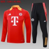 Bayern Munich Training Red 1:1 Quality Training Jersey 24/25
