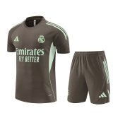 Real Madrid khaki 1:1 Quality Training Jersey（A-Set）25/26