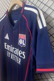 Lyonnais Away Fans 1:1 Quality Soccer Jersey 25/26
