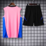 24/25 Manchester United Pink 1:1 Quality Training  Vest（A-Set）
