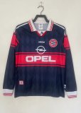 Bayern Munich Home Long Sleeve Retro 1:1 Quality Soccer Jersey 1997/1999