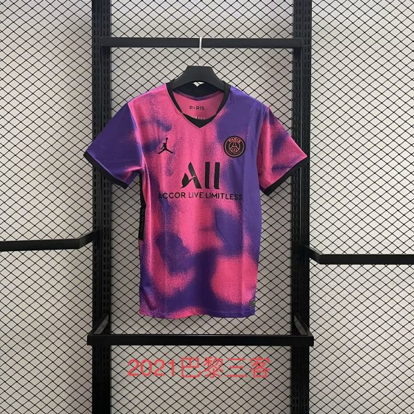 PSG  Paris  Third  Retro 1:1 Quality Soccer Jersey 20/21
