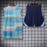 Real Madrid Blue 1:1 Quality Training Vest（A-Set）25/26