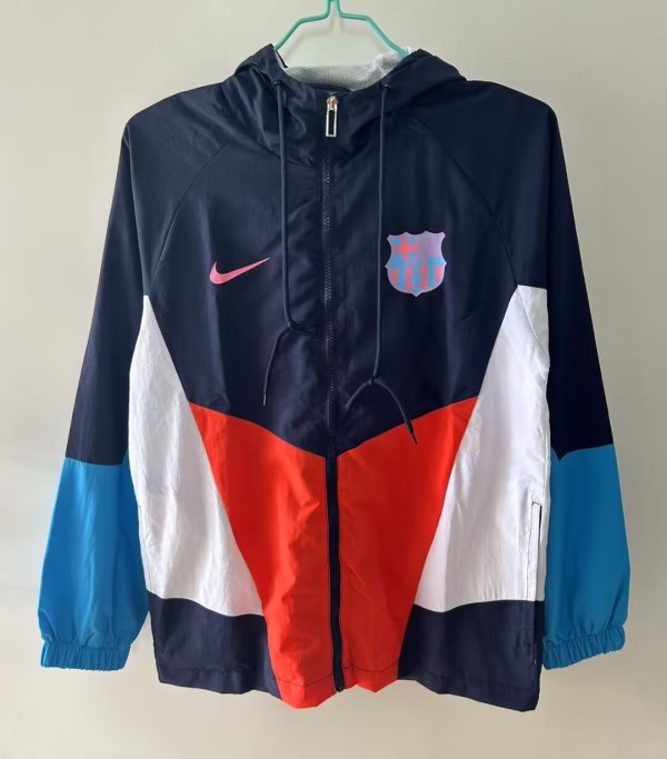 25/26  Barcelona Retro silicone Windbreaker